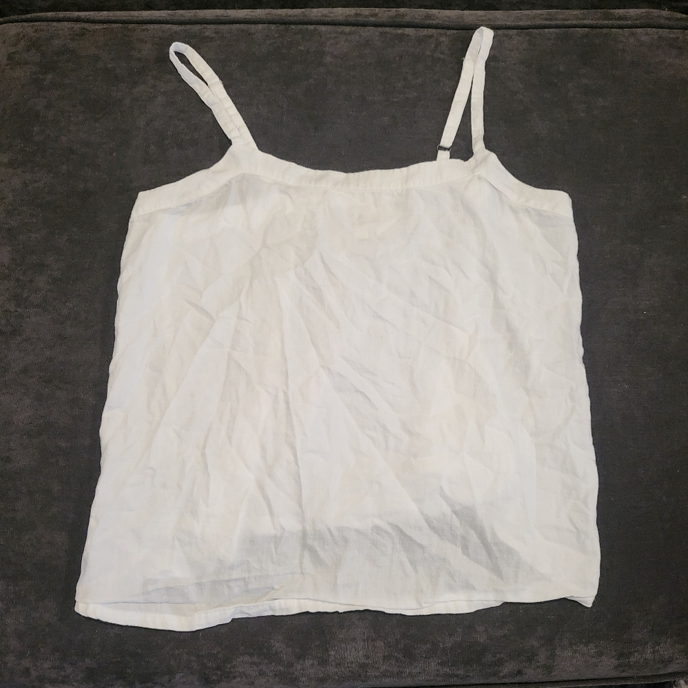 Pact White Tank